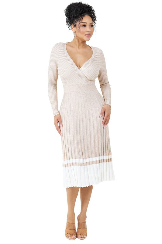 Simply Beautiful Long Maxi Knit Dress