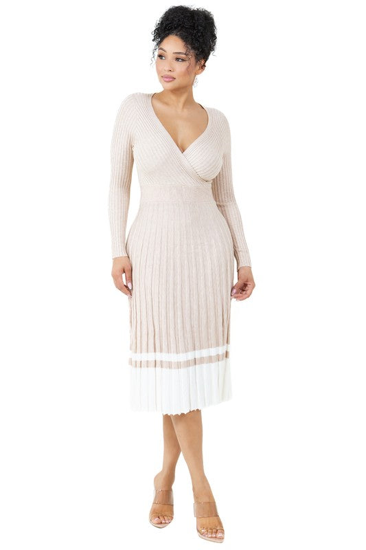 Simply Beautiful Long Maxi Knit Dress